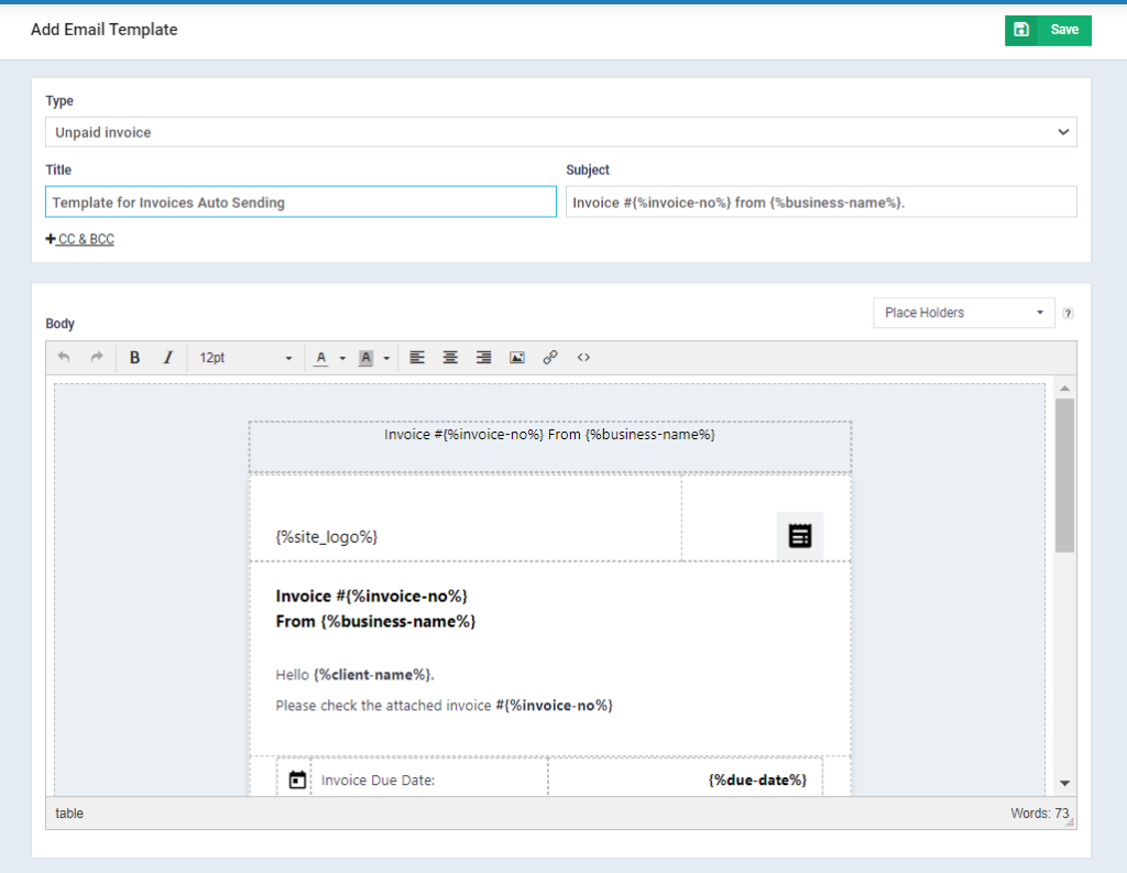 Auto Sending Rules Guide - Enerpize Knowledge Base
