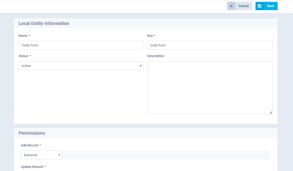 The Related Forms of the Workflow Type - Enerpize Knowledge Base
