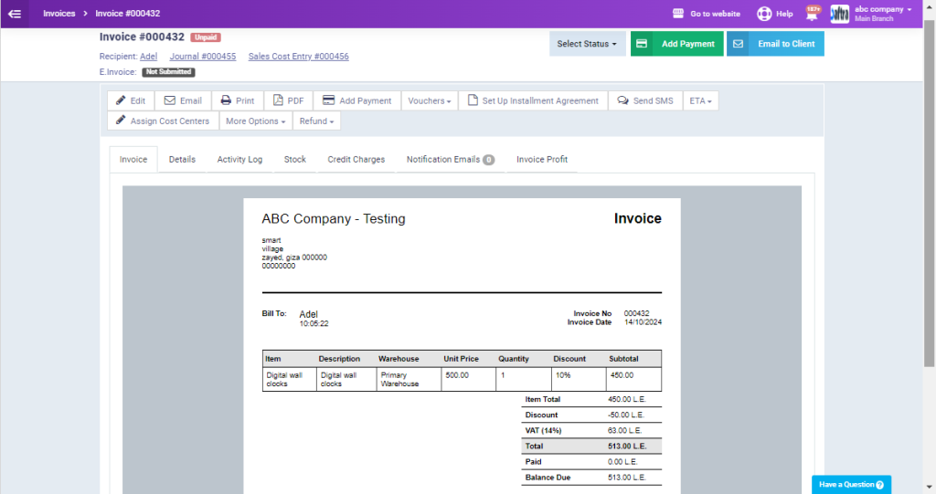 Hiding The Company Logo From A Template Enerpize Knowledge Base